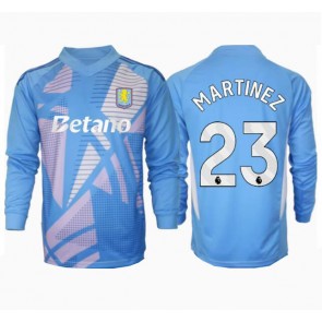 Aston Villa Emiliano Martinez #23 Målmand Replika Tredjetrøje 2024-25 Langærmet